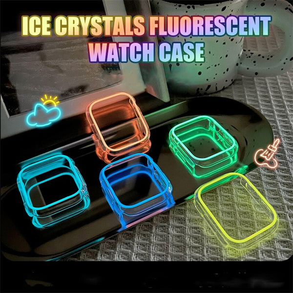 Luminous Transparent Bumper Case for Apple Watch